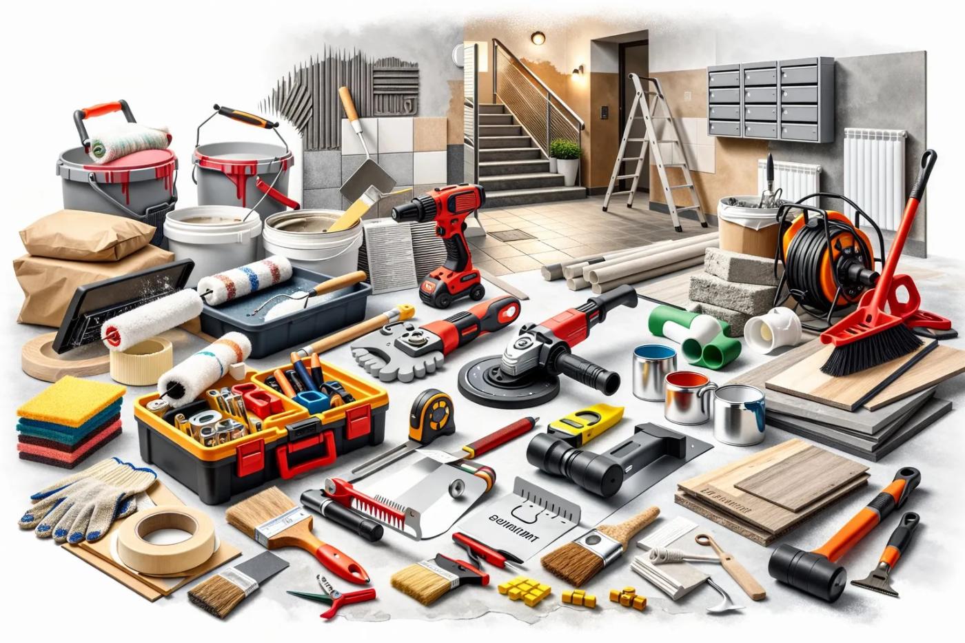 Инструменты, абразивные материалы